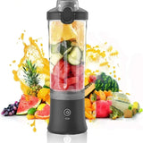 Portable Blender 600ML Electric Juicer Fruit Mixers 4000mAh USB Rechargeable Smoothie Mini Blender Personal Juicer Color