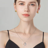 Women's Heart-to-heart Necklace